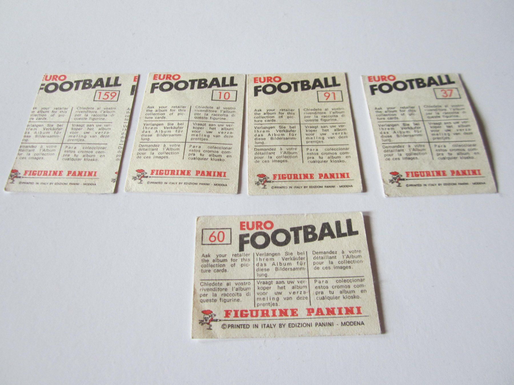 Panini Cartes à collectionner: Panini Vintage – Neuf (Voir description) à Tramelan par Tors 1