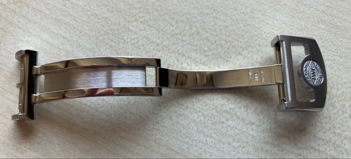 IWC Bracciali & Braccialetti: IWC Faltschliesse 18mm – Nuovo (secondo la descrizione) da Schnottwil venduto da rx1_kw7j 3