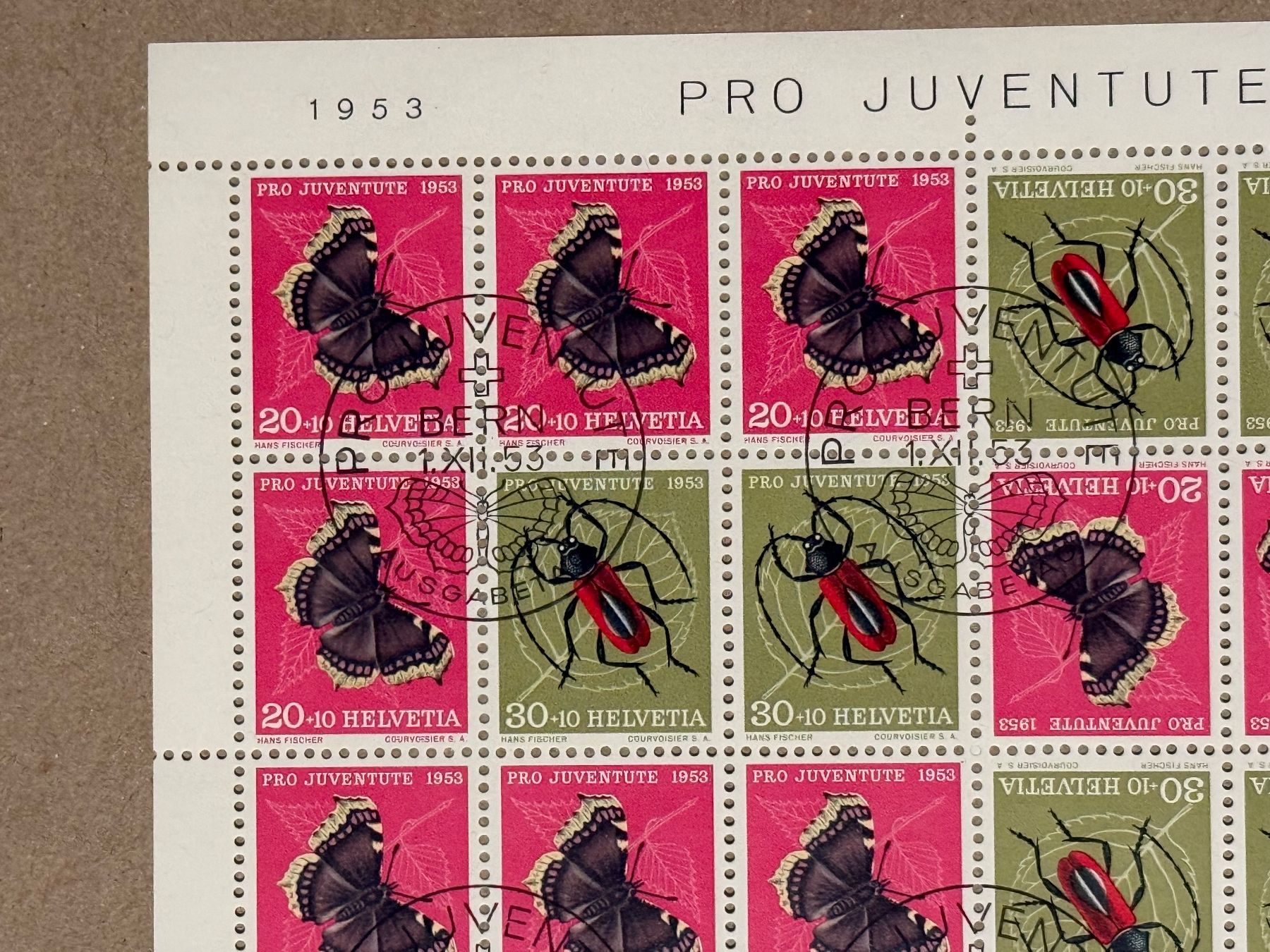 Tutti i francobolli: JOZ41, ET Sonderstempel – Usato da Aarau venduto da hilde47 3