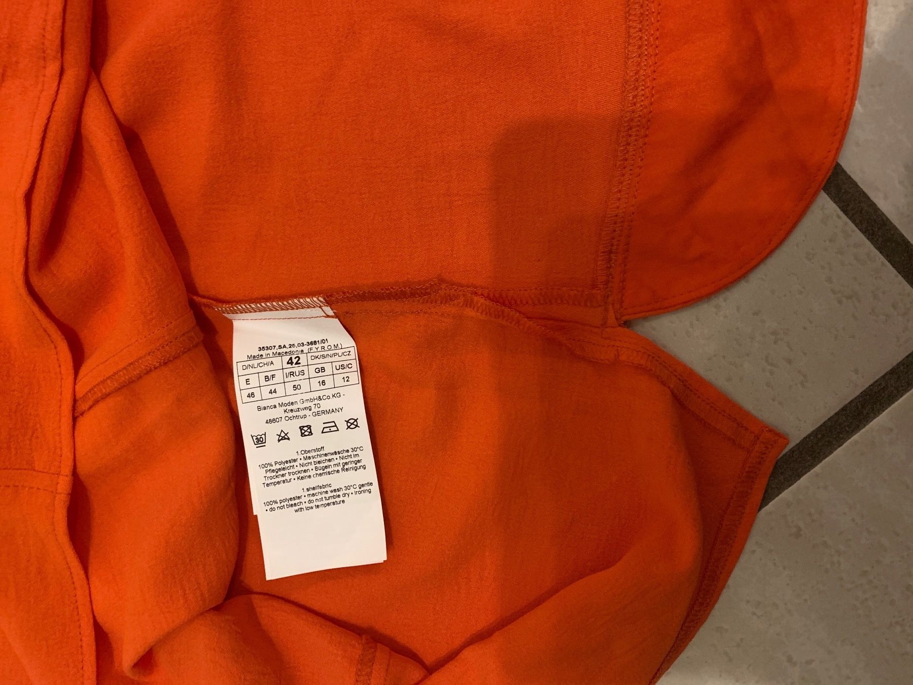 Camicette: Neue Bluse von Bianca 38/40/42 grosse – Nuovo e nell'imballaggio originale da Lausen venduto da tiguan07 3