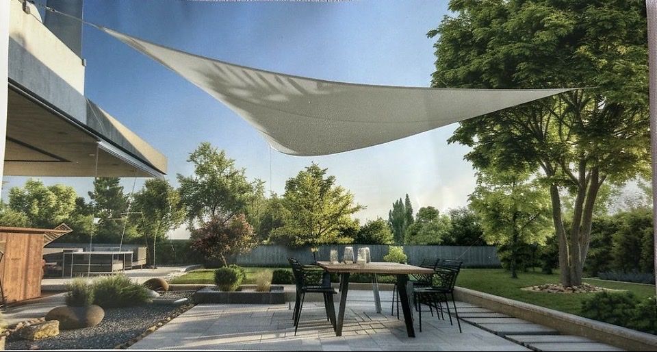 Ombrelloni: Sonnensegel 360 x 360 x 360 cm – Nuovo e nell'imballaggio originale da Frauenfeld venduto da berk39