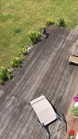 Bangkirai Hartholz-Terrasse ca. 40m² zum Selbstabbau (NP>5K)