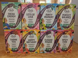 Cleo's Tee verschiedene Sorten BIO 8er Packungen