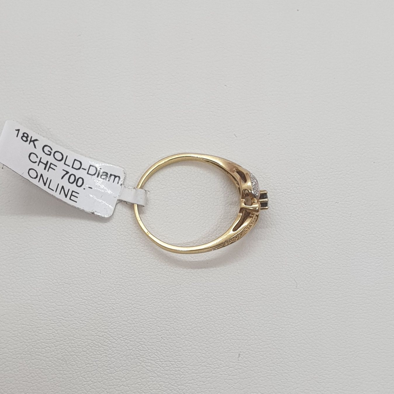 Anelli: Echt 18K Gold - Diamant Ring – Usato da Luzern venduto da Luzern-Goldhaus 1
