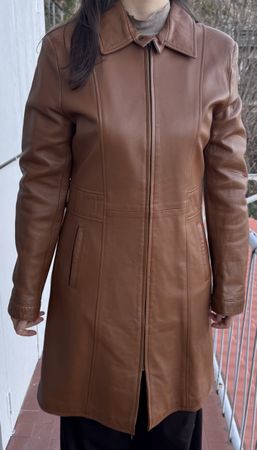 Cappotto donna in vera pelle Souga Cuir tg 44