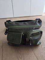 Ledertasche grün