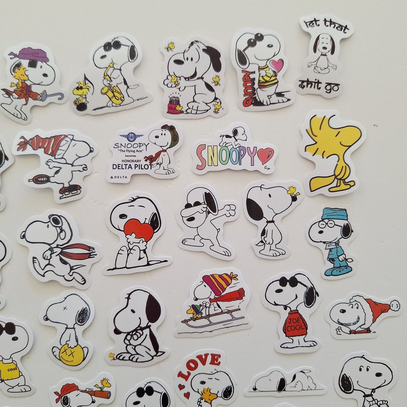 Sticker: 50 Aufkleber Sticker - Snoopy – Nuovo e nell'imballaggio originale da Basel venduto da Kunterbunt12 2