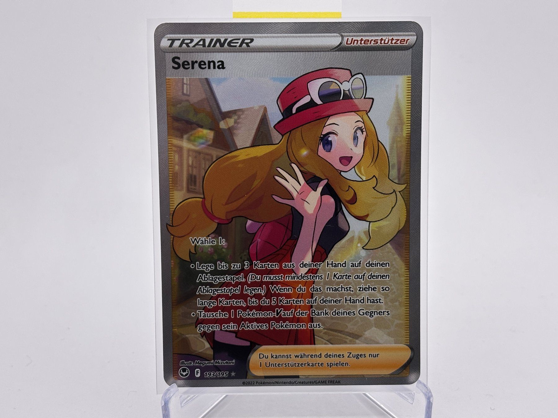 Pokémon Cartes à collectionner: Silberne Sturmwinde - Serena  (SIT 193) - DE – Neuf (Voir description) à Allschwil par Bullach