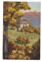 Litho LUGANO Kurhaus und Erholungsheim Cademario