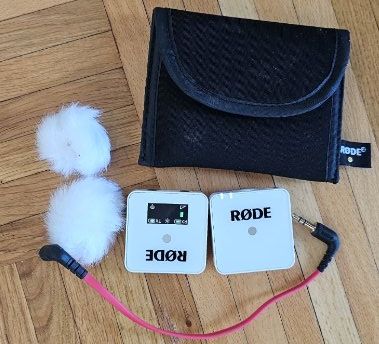 Røde Microfoni: Rode Wireless Go wireless microphone lavalier, white – Usato da Geneve venduto da T36 1