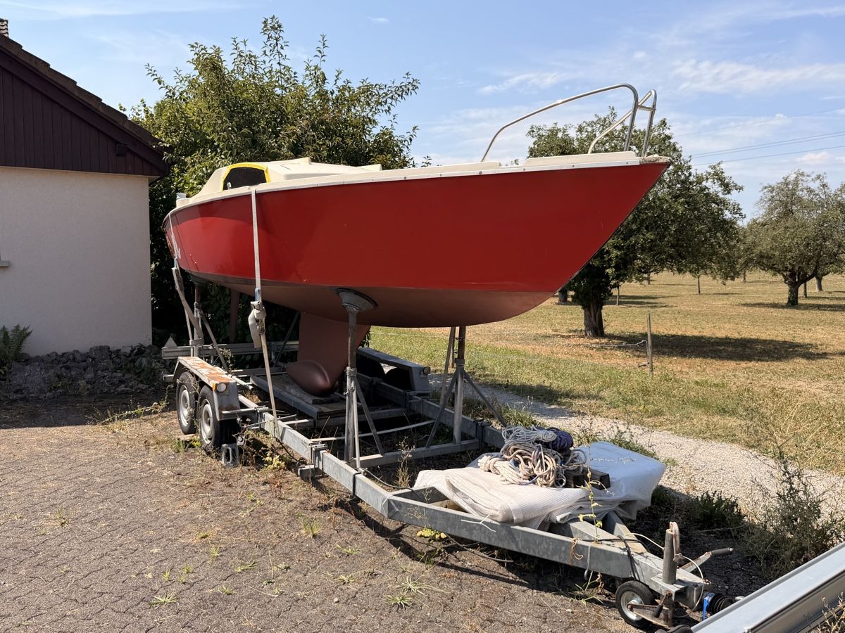 Remorques: Segelboot Schale mit Trailer Dellsperger – D'occasion à Seon par Mami06 1