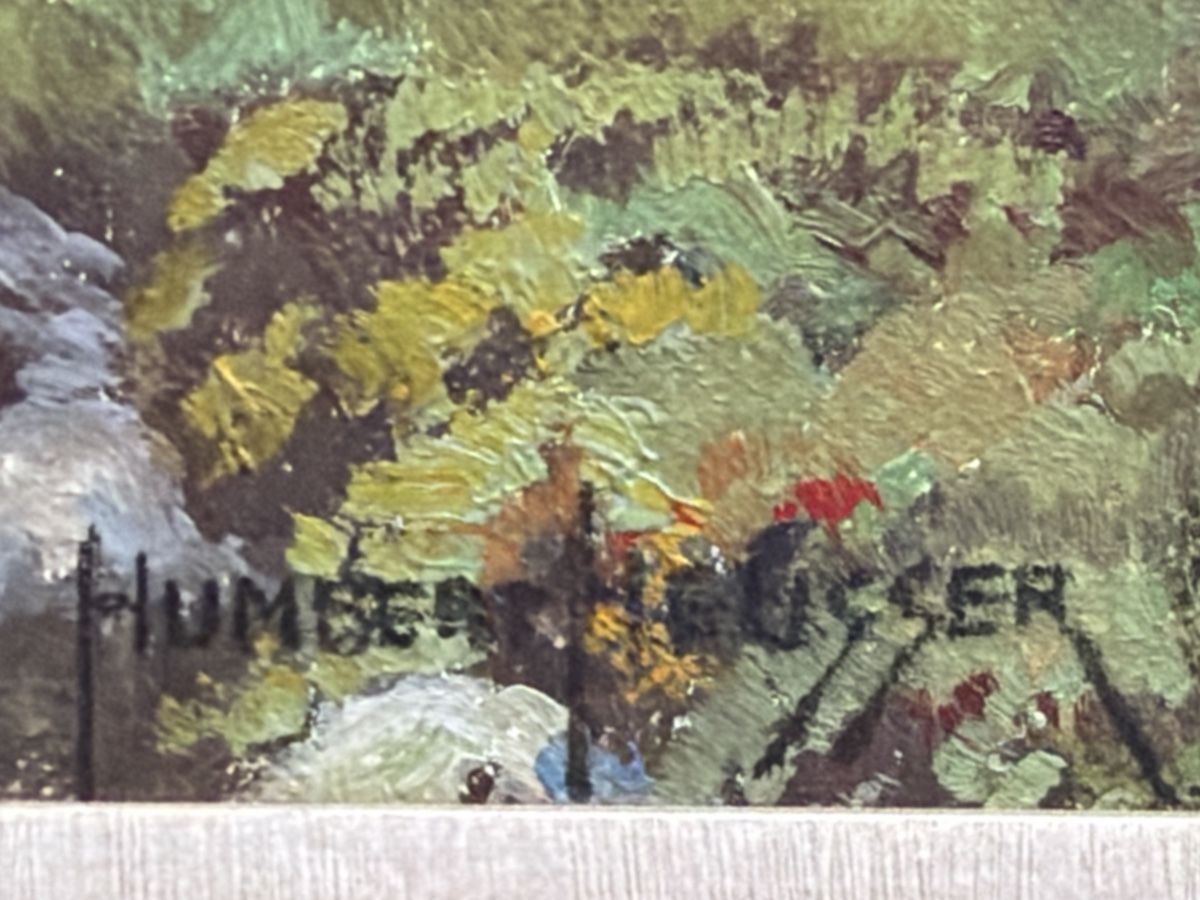 Gemälde: Humbert Heusser , Gemälde, Säntisgebiet. – Gebraucht aus Biberist von Momo33 5