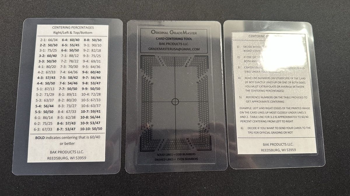 Cartoline: Original Gradmaster 2015 – Card Centering Tool – Nuovo (secondo la descrizione) da Erlinsbach SO venduto da Cardwerk