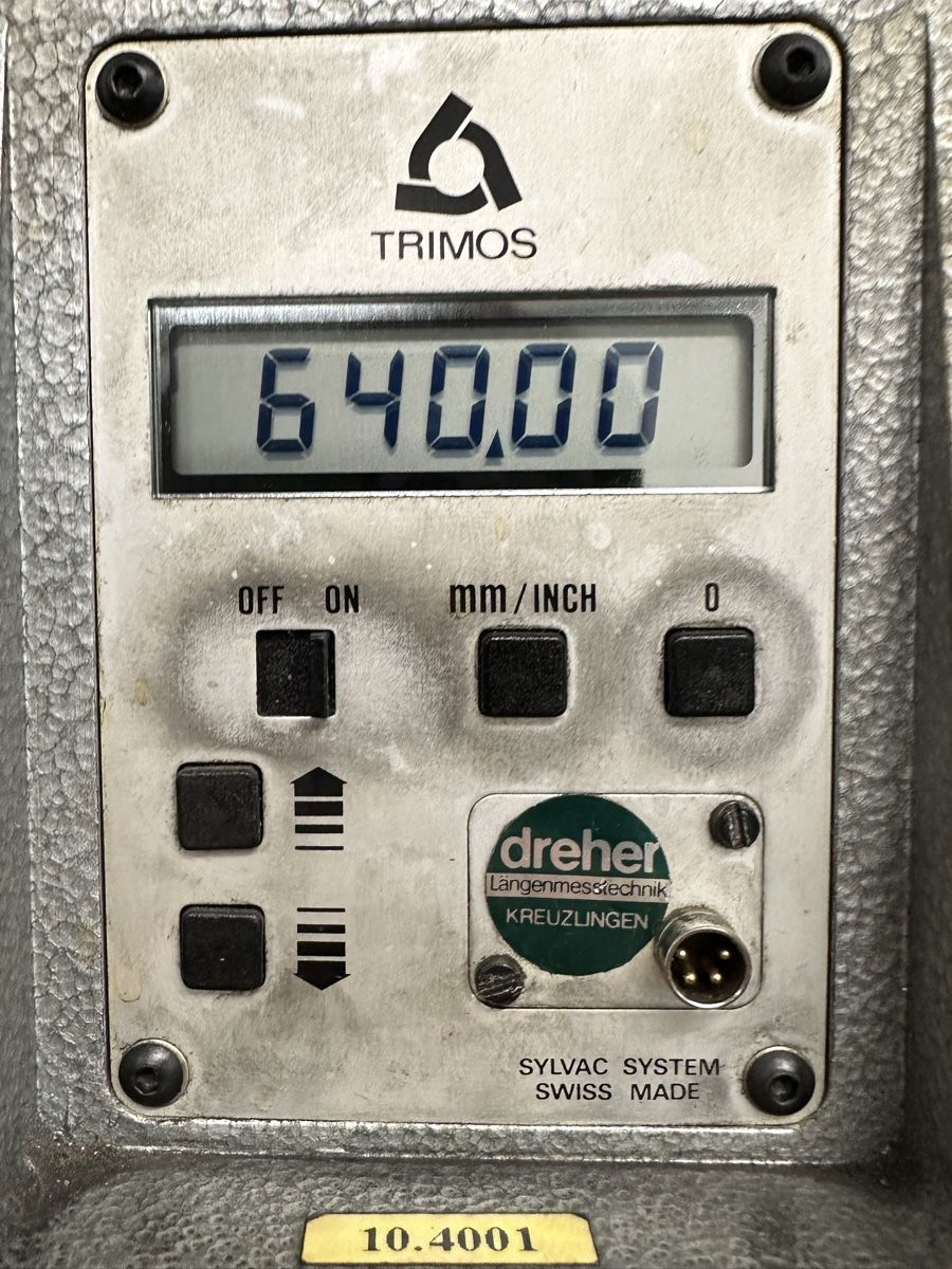 Misurare: Höhenmessgerät Trimos TVM 600 – Usato da Aarberg venduto da SNMachines 5