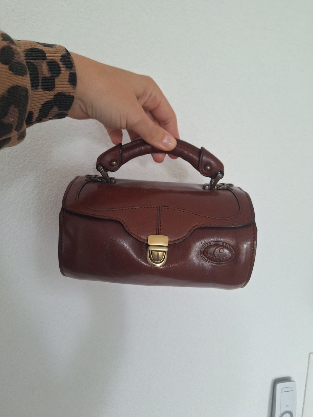 Taschen für Damen: Sac à main en cuir vintage unique – Neu (gemäss Beschreibung) aus Nyon von smoret2 4