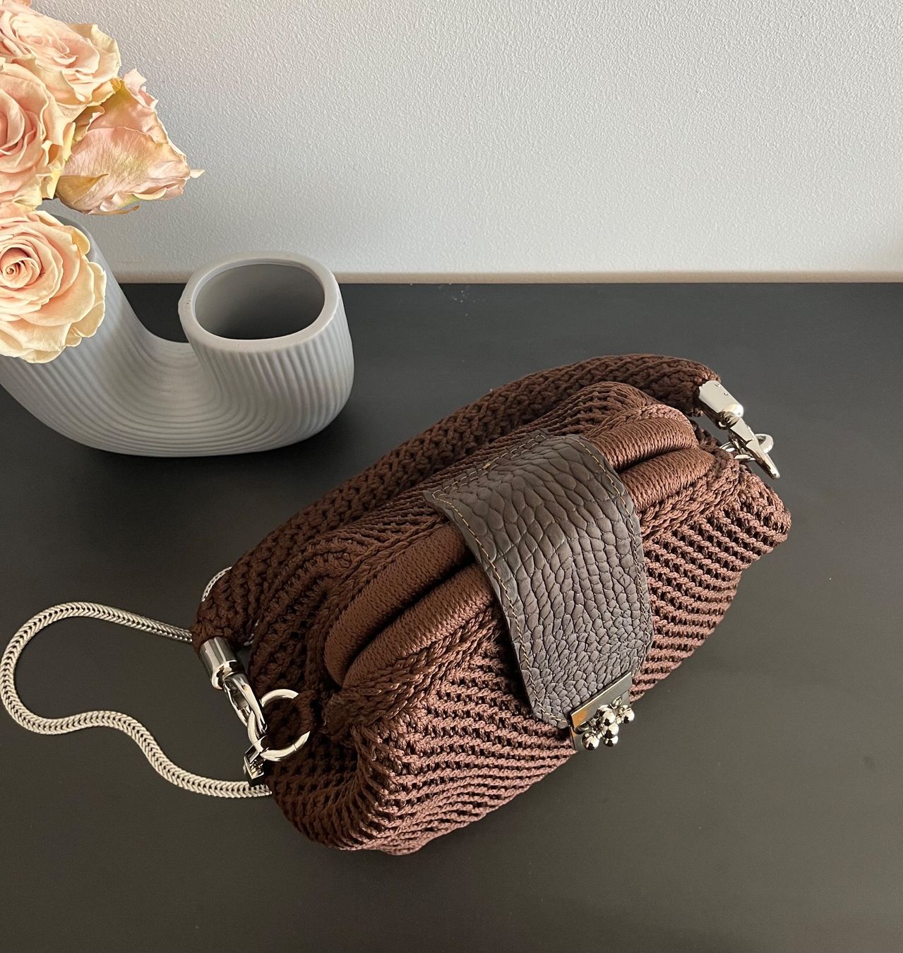 Borse da donna: Handgemachte Tasche aus Polyesterkordel – Nuovo (secondo la descrizione) da Zürich venduto da kat_qy5w 2