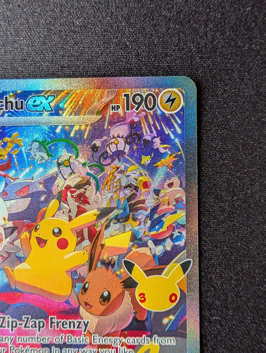 Pokémon Carte collezionabili: Pokémon - 'Pikachu ex' - 150/128 SIR - 30th – Nuovo (secondo la descrizione) da Faulensee venduto da plantmama 2