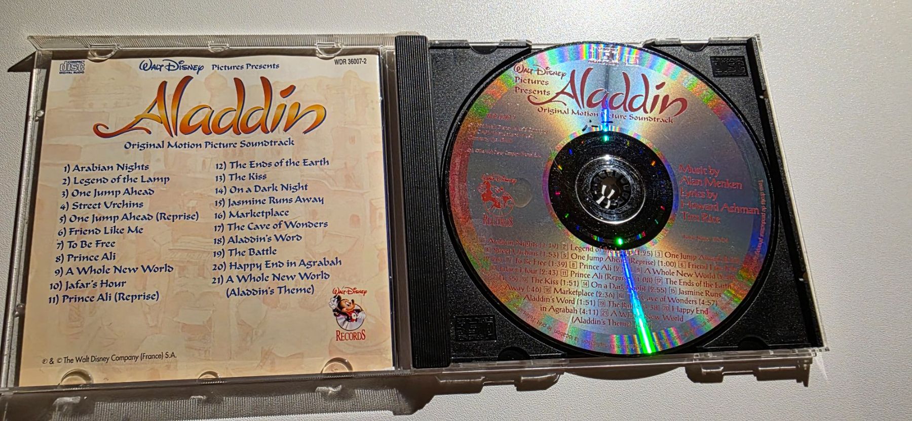 Aladdin - Original Motion Picture Soundtrack - CD Top! (Gebraucht) in ...