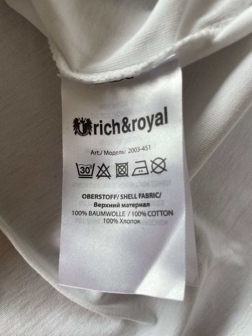 Rich & Royal T-shirt: Rich & Royal neu – Nuovo (secondo la descrizione) da Unteriberg venduto da fae_2gz2 3