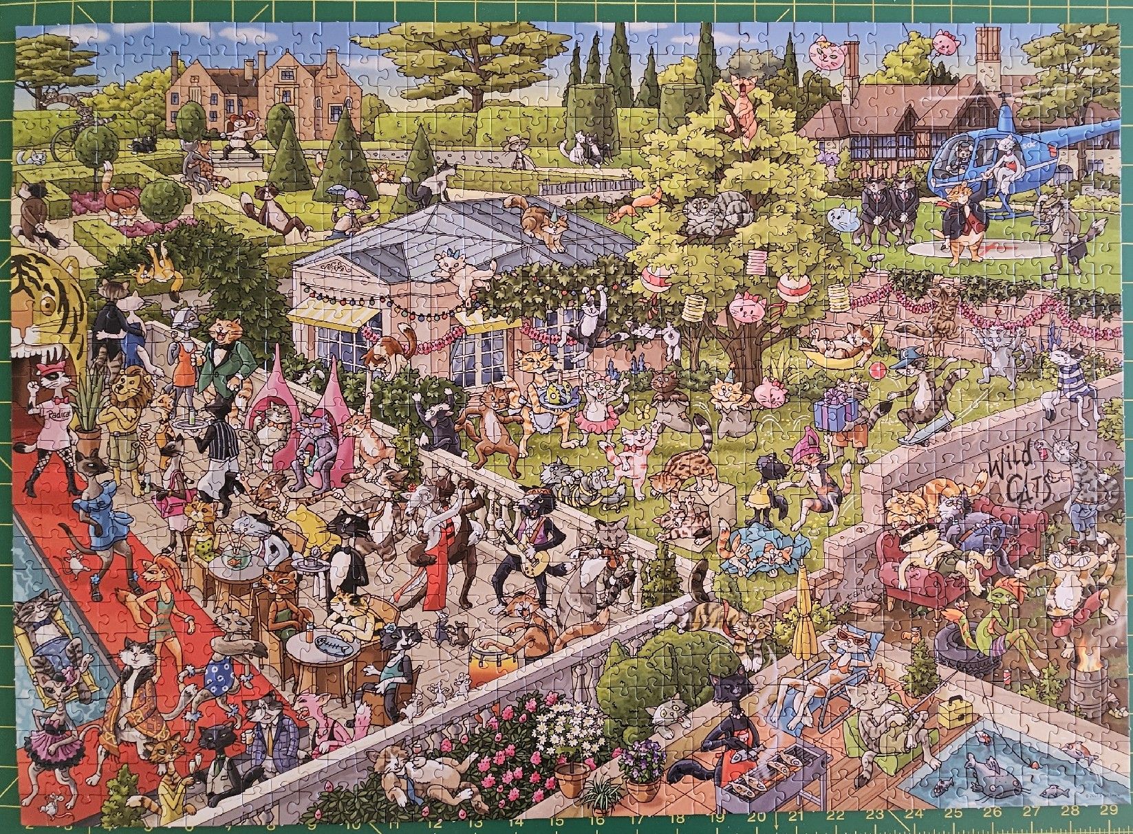 Heye Puzzle: Heye Puzzle 'Party Cats' – Nuovo (secondo la descrizione) da Teufen AR venduto da patchouli13 2