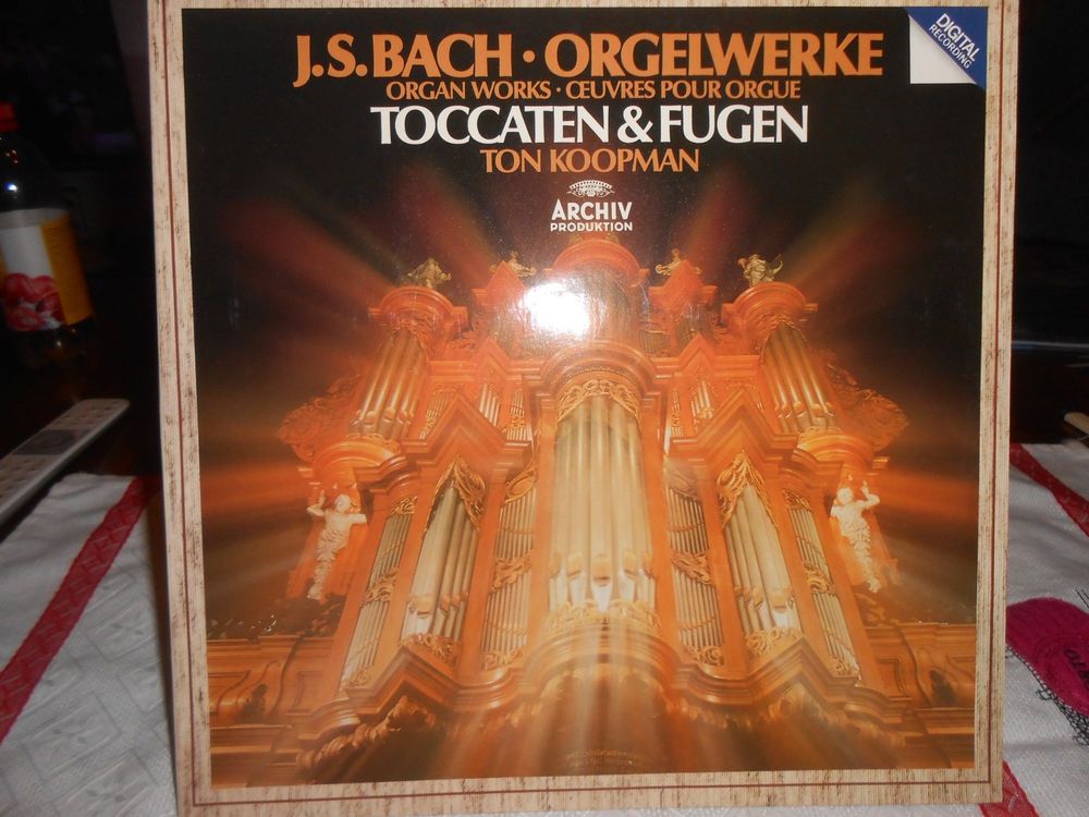LP; J.S. Bach -Orgelwerke ; Ton Koopman (Gebraucht) in Bubikon für CHF ...