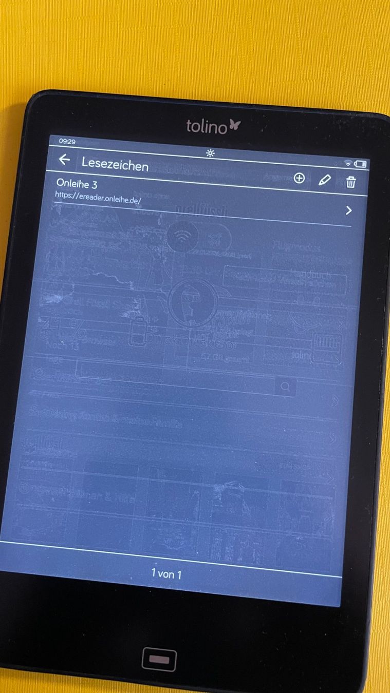 Tolino Tablet PC: Tolino Epos mit Büchern – Usato da Ibach venduto da smarc 3