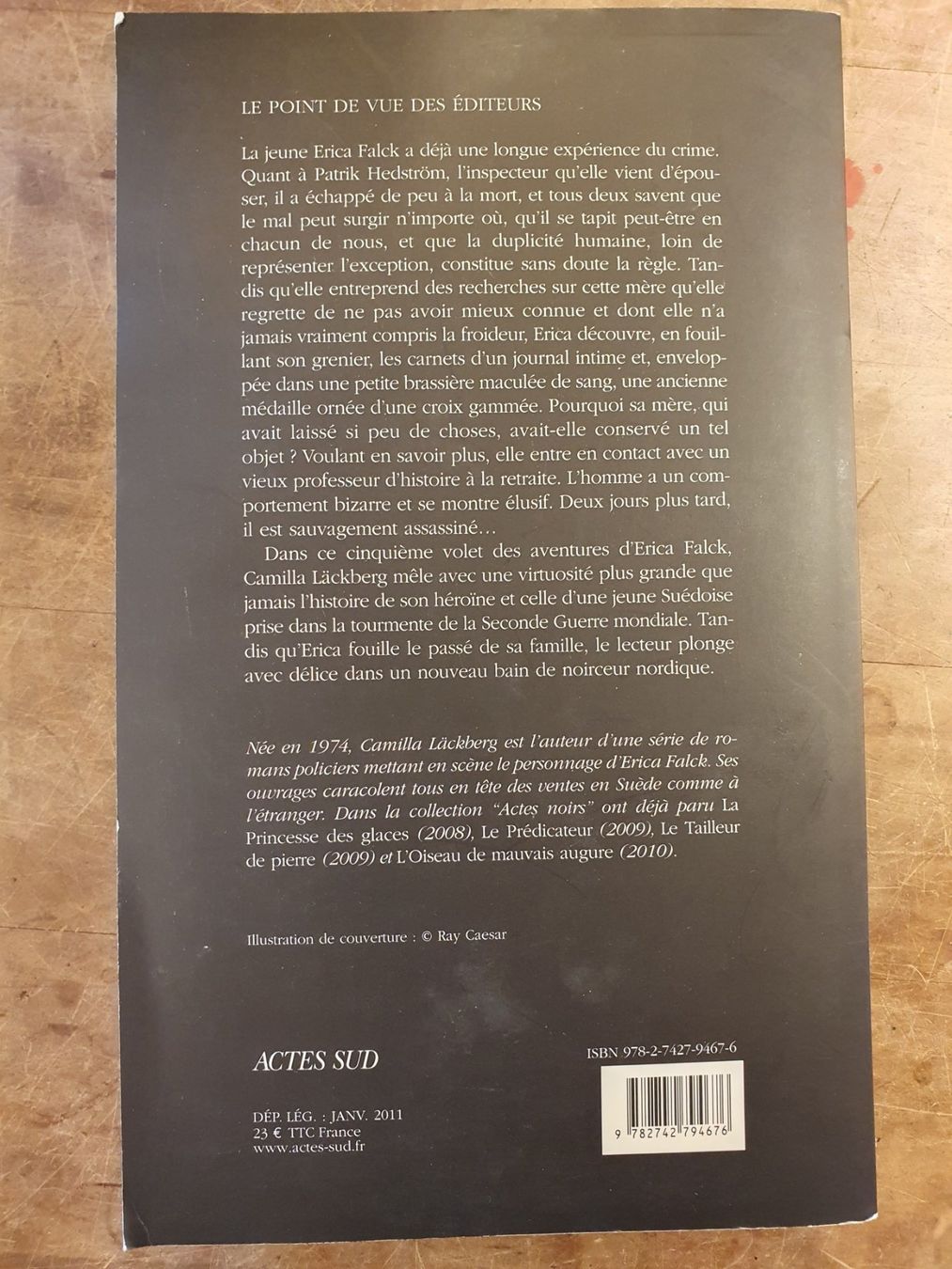 Libri: lEnfant allenad - Camilla Läckeberg - Actes – Usato da Zürich venduto da loosebone 6