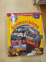 Baumaschinen Buch für Kinder, Sehen und Lernen, Top!
