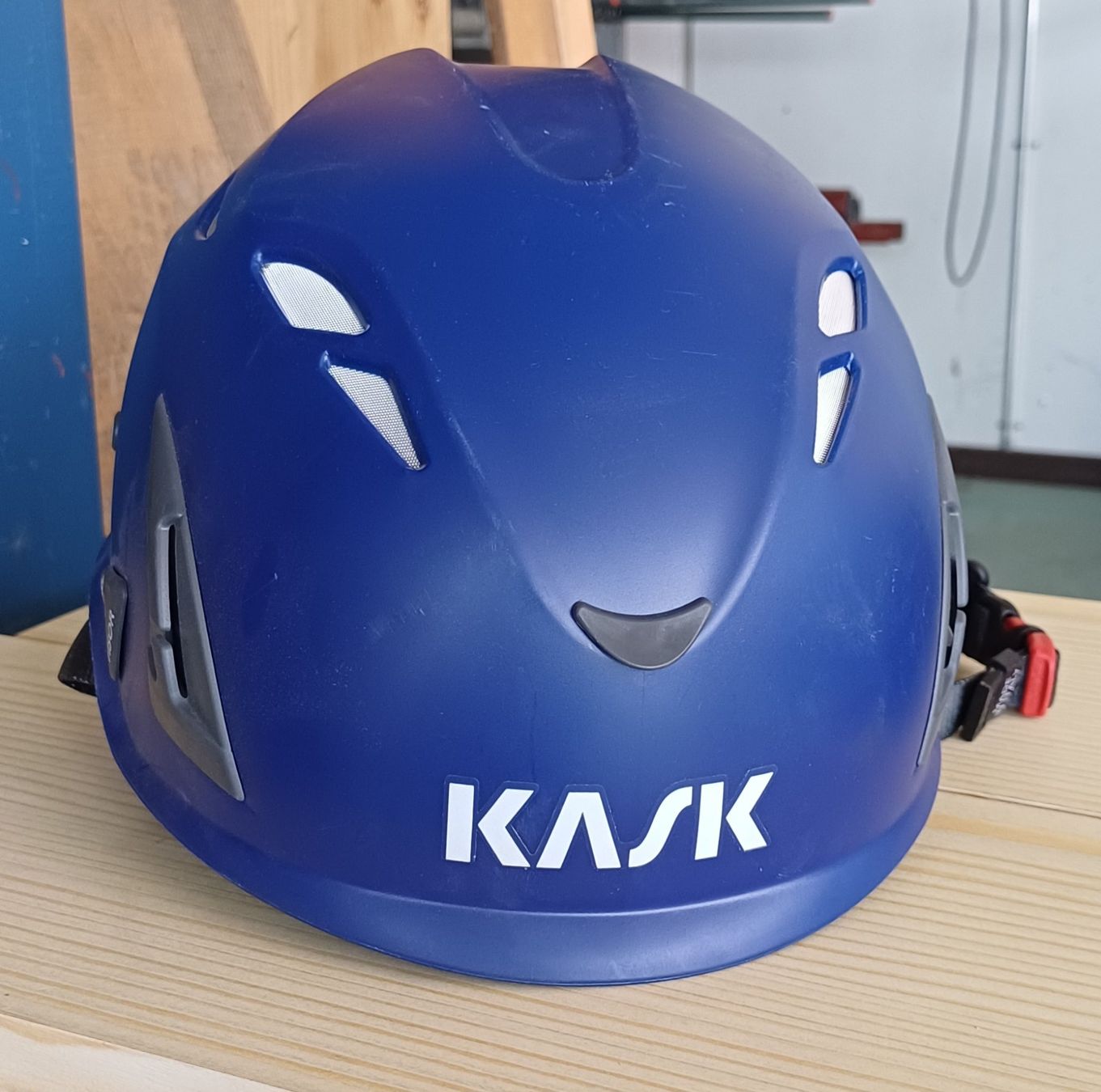 Kask Protezione per viso e udito: KASK K500 Kask Arbeitshelm blau – Nuovo (secondo la descrizione) da Alpnach Dorf venduto da jkp_k62jg 1