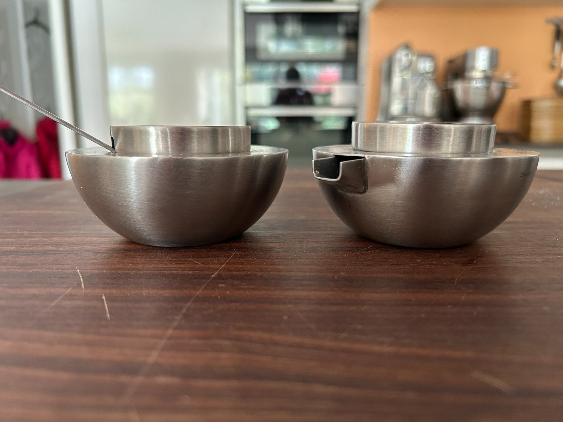 Elettrodomestici da cucina: Designer Zucker- & Rahmset, Edelstahl, BLOMUS – Usato da Ettingen venduto da sagada81 1