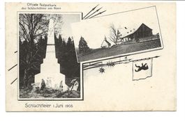 Gais - Schlachtfeier am Stoss (AR) Denkmal - Kapelle - 1905