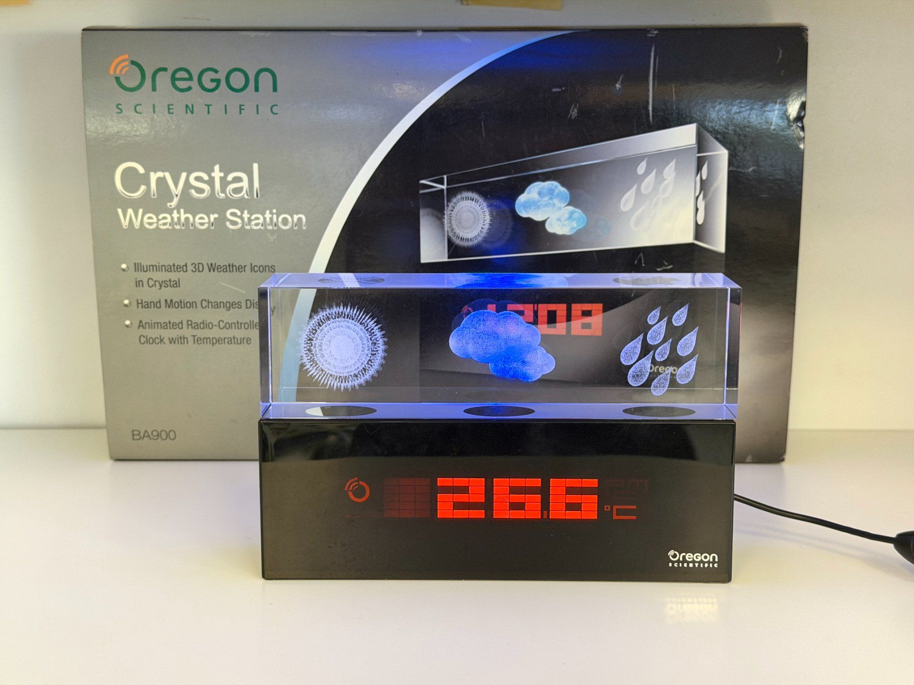 Oregon Scientific Autres articles pour la maison: Oregon Scientific Crystal BA900 – Neuf (Voir description) à Arbedo par stu_b7t8