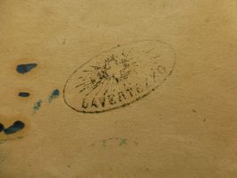 Lavertezzo- Locarno Offizielle-Brief, 1903??/ 1913