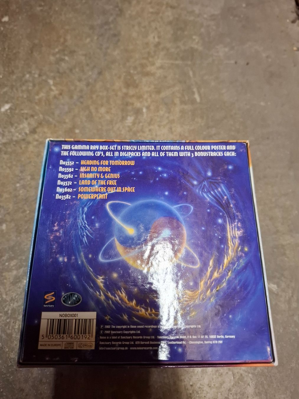 CD: Gamma ray Ultimate Collection 6 CD 2001 – Usato da Onex venduto da kal_b2w8 3