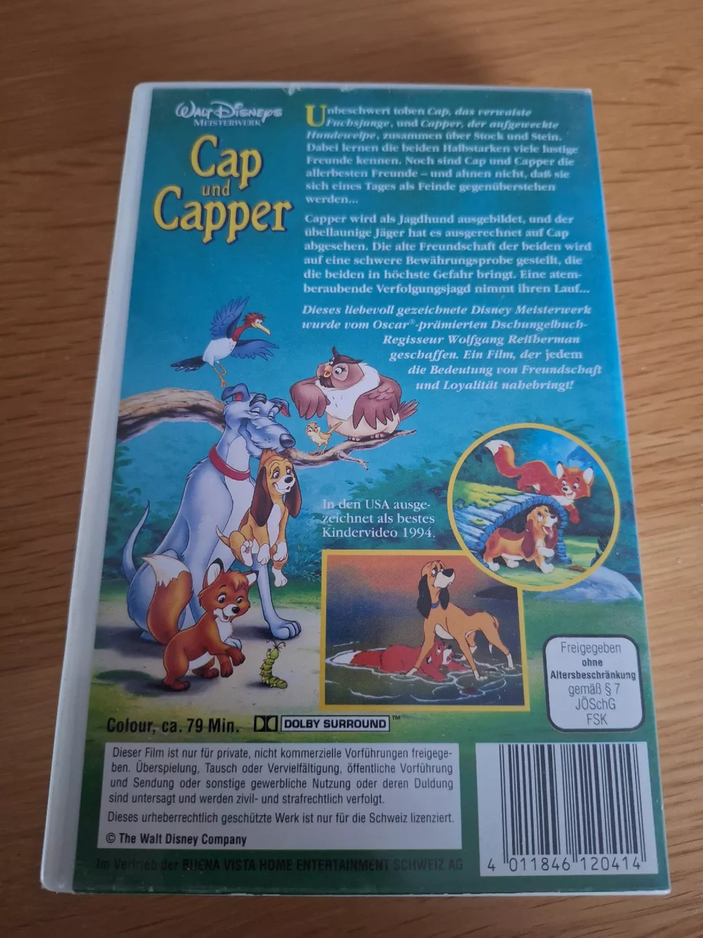 Tutti i VHS: VHS Cap und Capper - Walt Disney – Usato da Wanzwil venduto da chlinih93 1