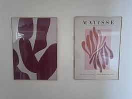2 Matisse Kunstdrucke mit Rahmen guter Zustand