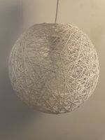 Rustikale Pendelleuchte weiss - 35cm