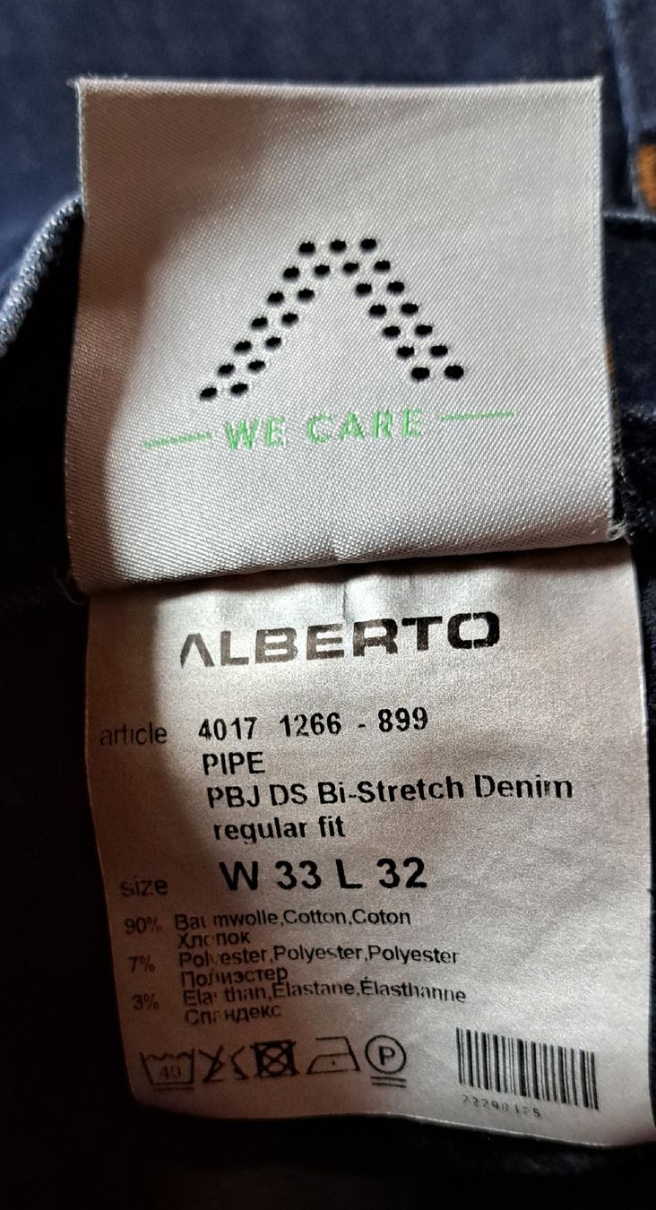 Jeans: ALBERTO Herrenjeans W33 L32 – Usato da Thalheim AG venduto da Bekuadma 2