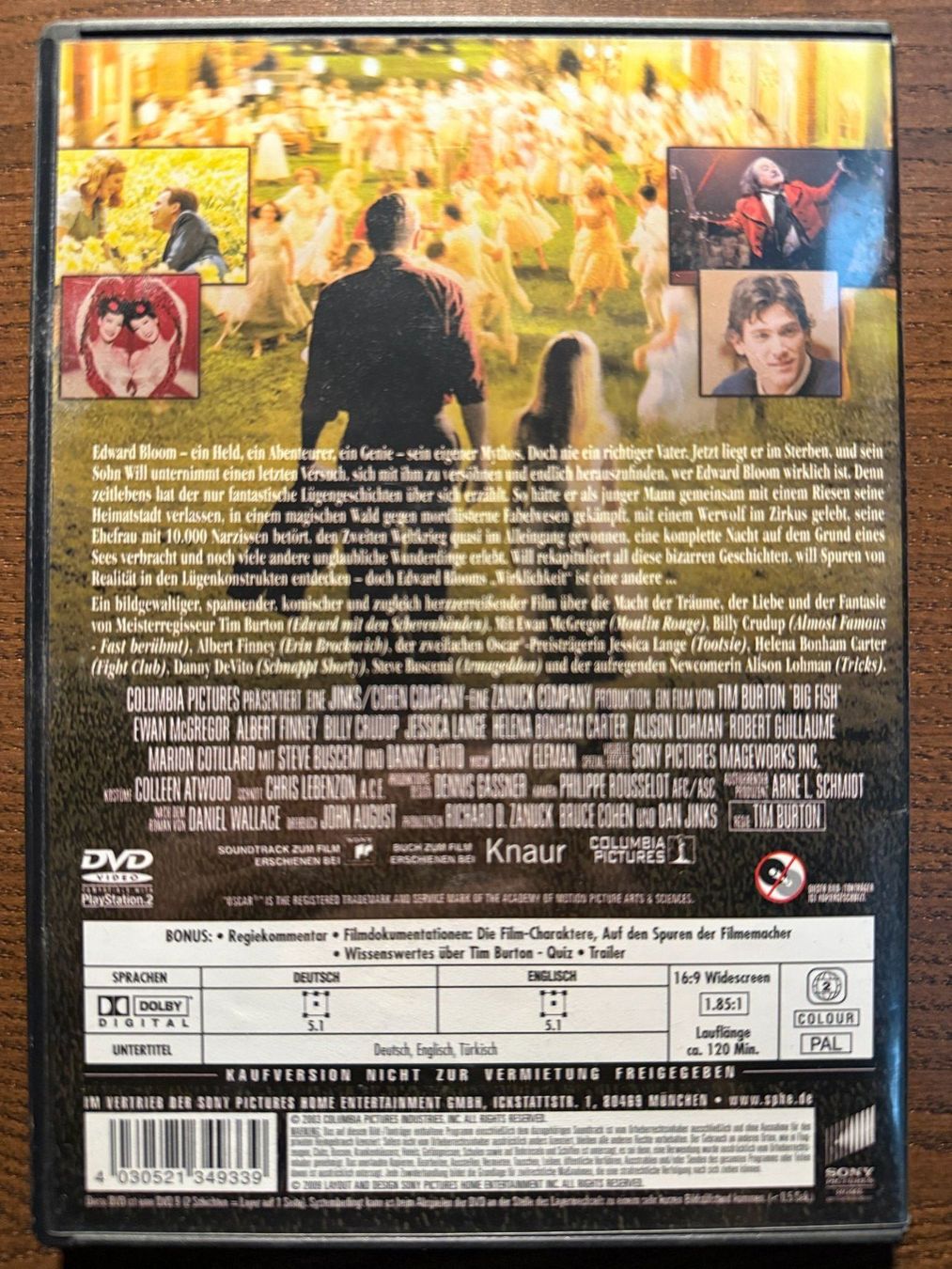 Alle DVDs: Big Fish – Gebraucht aus Zürich von FilmFreunde 1