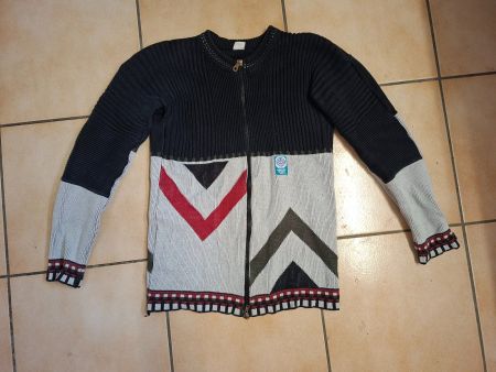 Strickjacke für unter Schiessjacke, gebraucht ca.M
