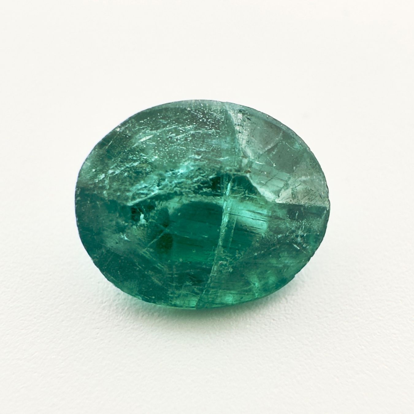 Pietre preziose: Natural Emerald - 7 x 6 mm - 1.44 ct – Nuovo (secondo la descrizione) da Zürich venduto da Yoohooz 1