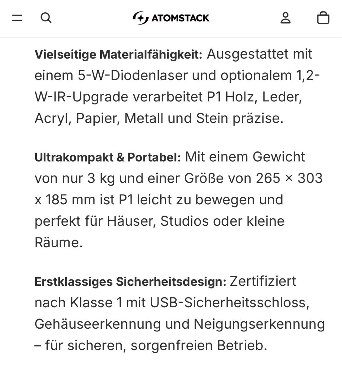 Atomstack Toutes les machines: AtomStack Lasergravierer – Neuf avec emballage d'origine à Dulliken par Erfolgreich05 8