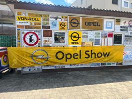 OPEL Banner  -  Original 7 Meter !