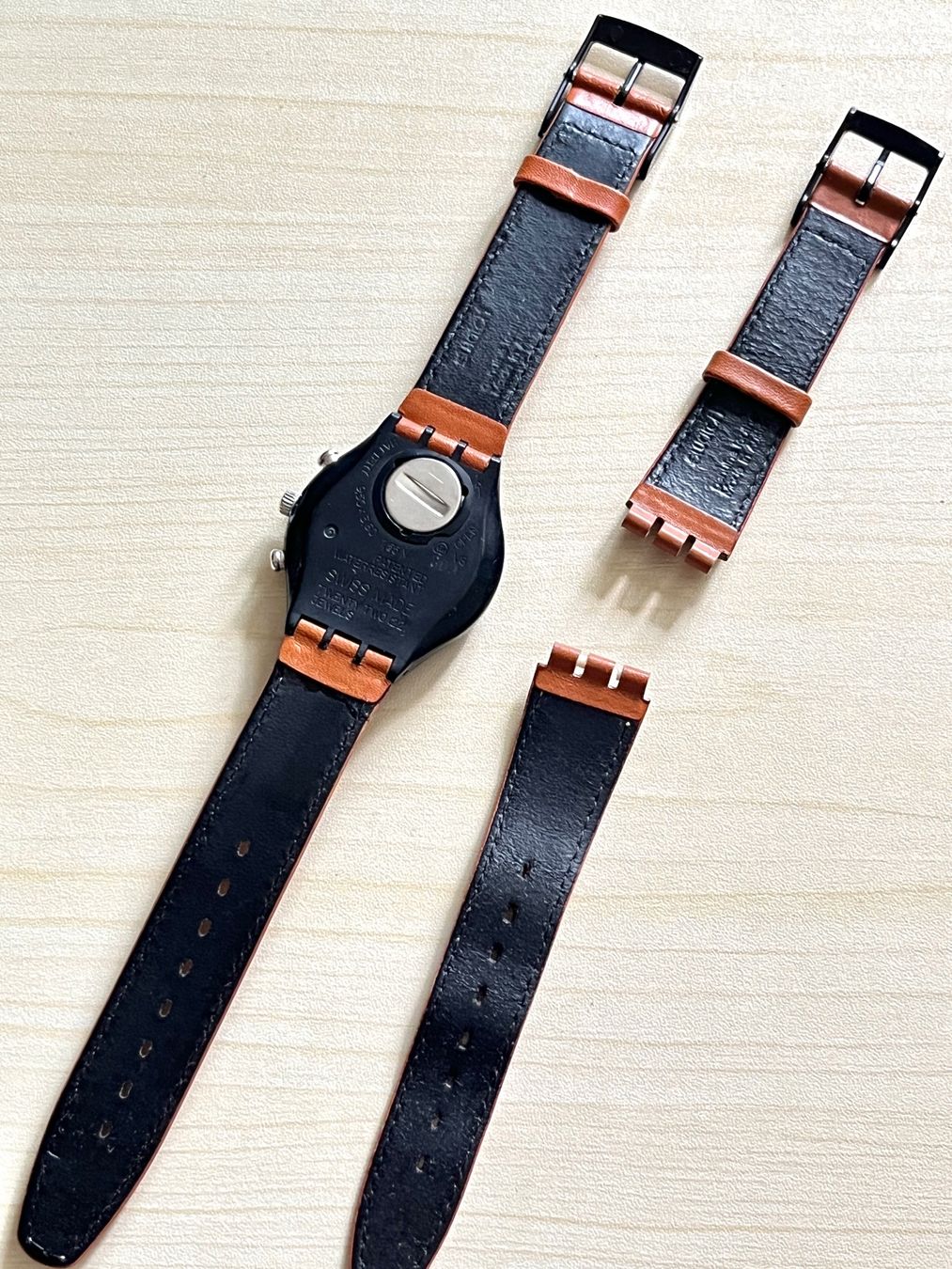 Swatch Orologi: Swatch Chronograph Classic Brown – Usato da Grenchen venduto da chththl 9