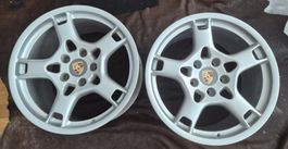 2 Original Porsche Felgen 19 Zoll, Top Zustand