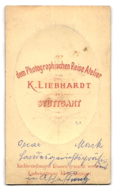 Fotografie & Manifesti: Fotografie K. Liebhardt, Stuttgart, Port – Usato da Berlin venduto da bartko-reher 1