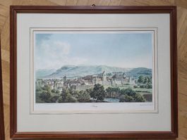 Bild von Brugg aus "mittelalterlichen" Zeiten