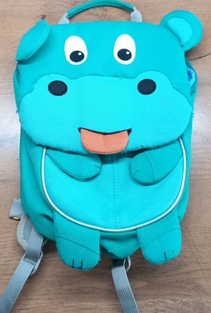 Kinderrucksack Affenzahn türkis gebraucht guter Zustand