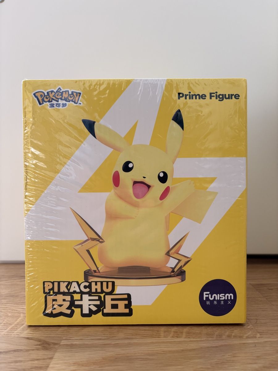 Pokémon Statuette: Pokemon Pikachu Prime Figure Funism – Nuovo e nell'imballaggio originale da Zumikon venduto da wushu01