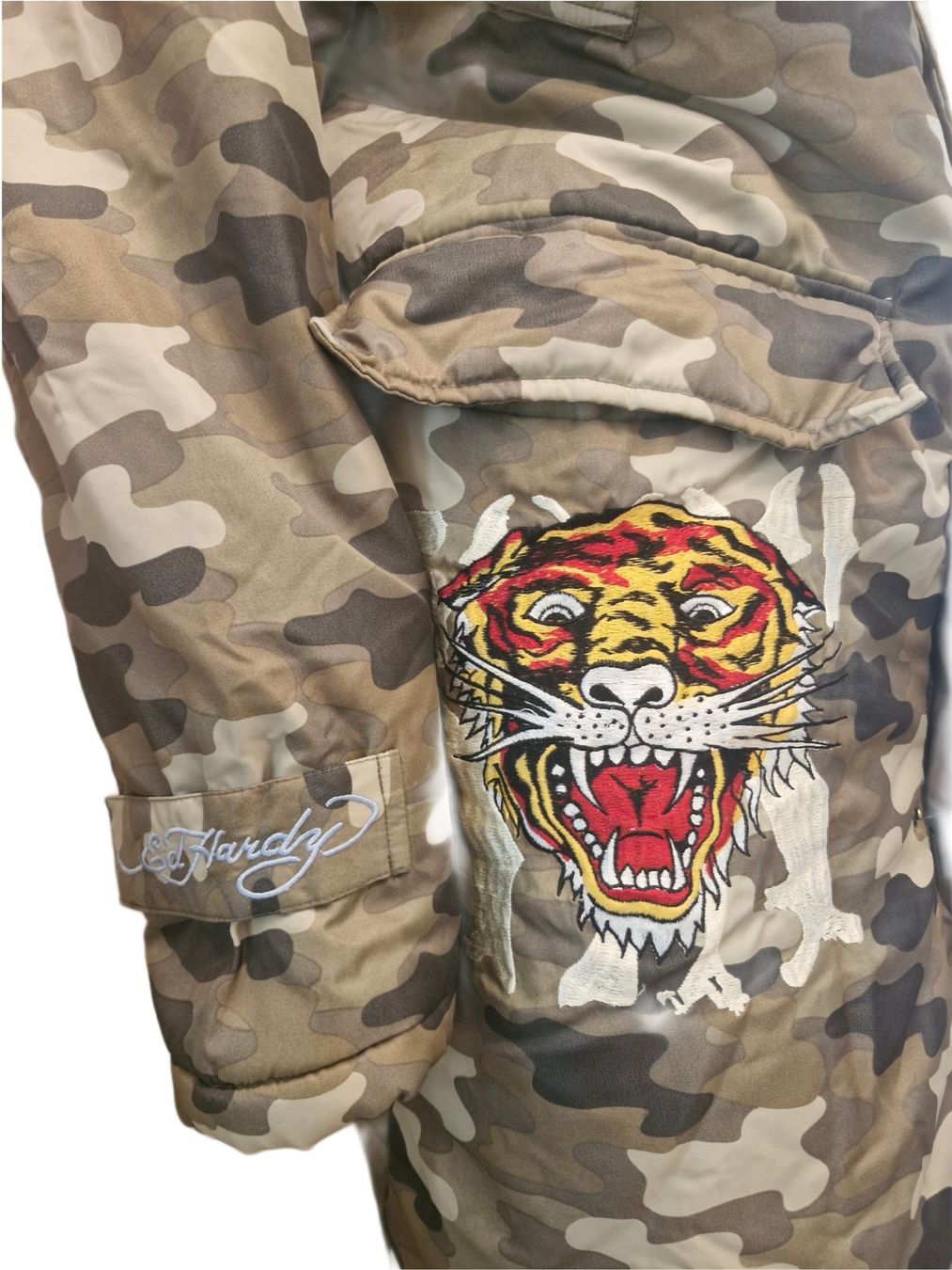 Manteaux: Original Ed Hardy Camo Wintermantel – D'occasion à Zürich par MicroShlimak 3